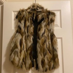 Guess Faux Fur Vest